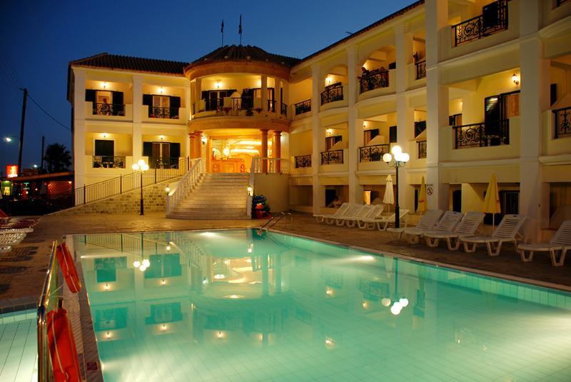Afrodite Hotel Laganas Bagian luar foto