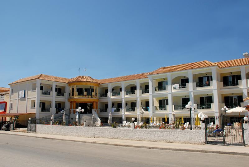 Afrodite Hotel Laganas Bagian luar foto